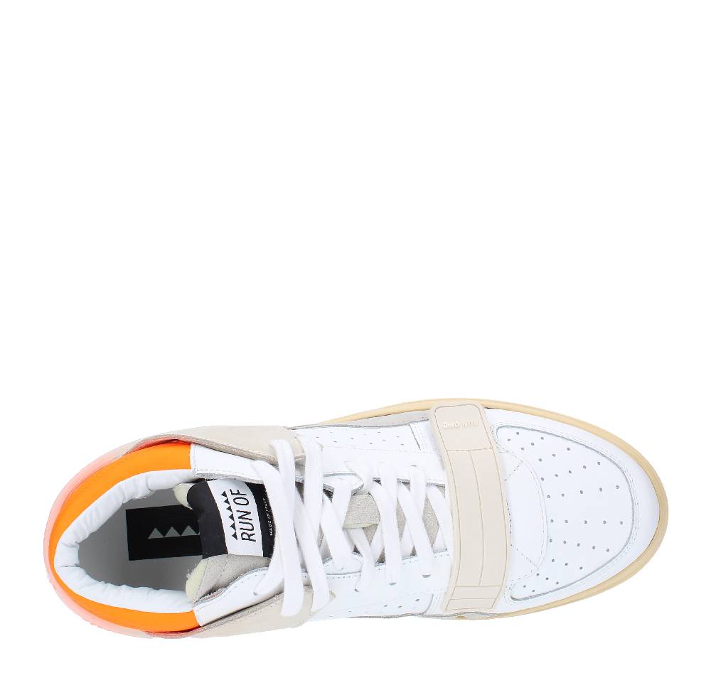 RUN OF Sneakers modello MID COMBI-AF RUN OF in pelle camoscio e tessuto Vendite Flash