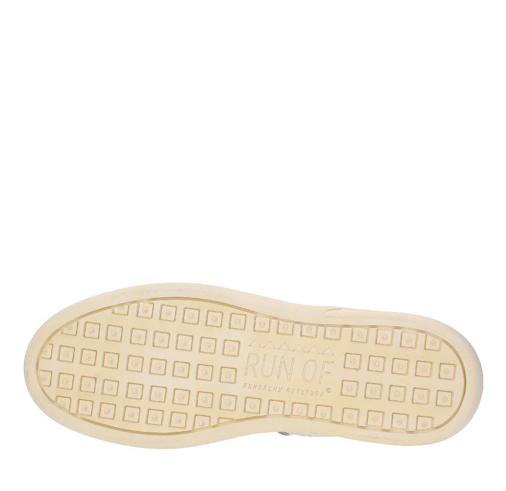 RUN OF Sneakers modello MID COMBI-GF RUN OF in pelle camoscio e tessuto In Saldo