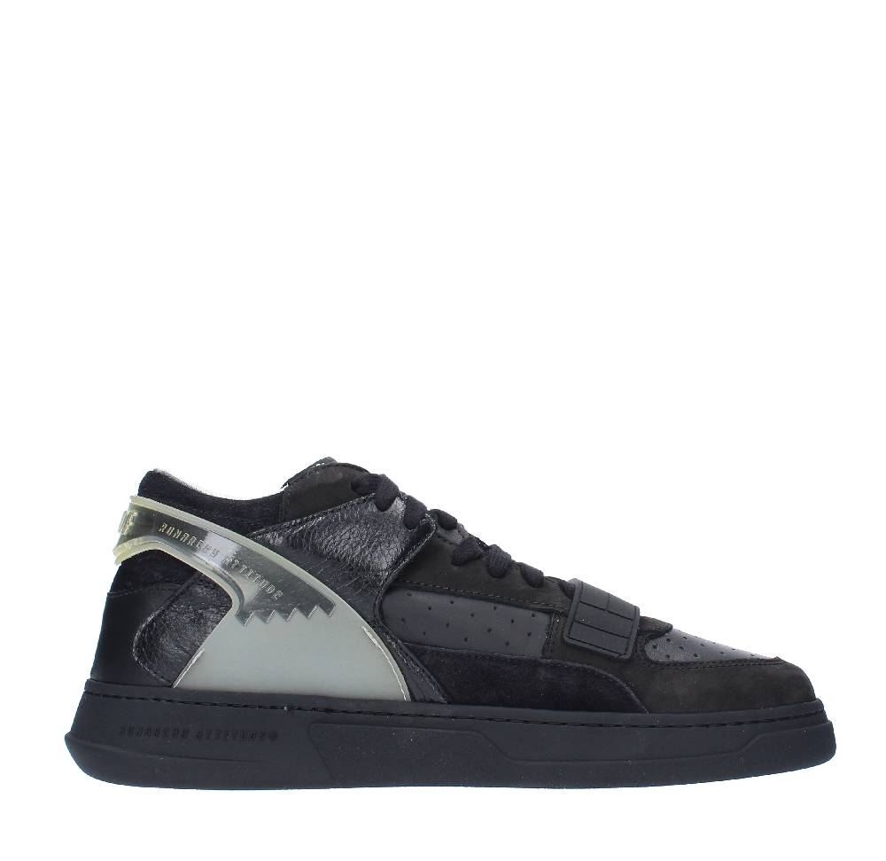 RUN OF Sneakers modello ERRANT MID RUN OF in pelle camoscio e tessuto 2025
