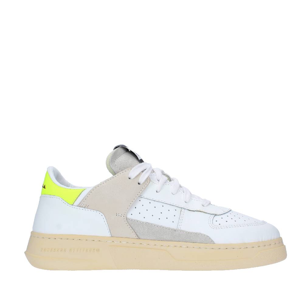RUN OF Sneakers modello EVO COMBI-GF RUN OF in pelle camoscio e tessuto Italy