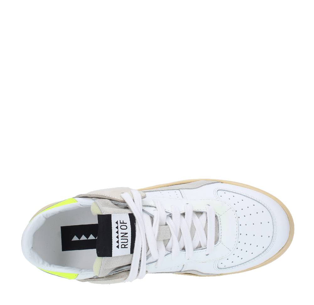 RUN OF Sneakers modello EVO COMBI-GF RUN OF in pelle camoscio e tessuto Italy
