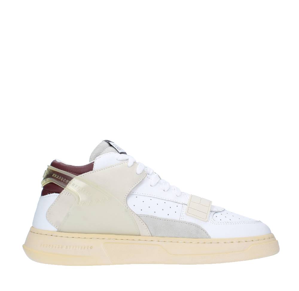 RUN OF Sneakers modello MID COMBI-BO RUN OF in pelle camoscio e tessuto 2025
