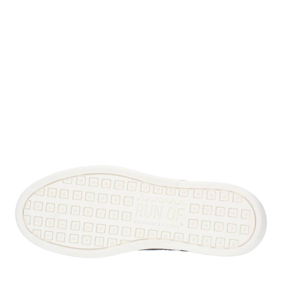 RUN OF Sneakers modello 40048BM RUN OF in pelle e tessuto Offerta Giorno del Papà
