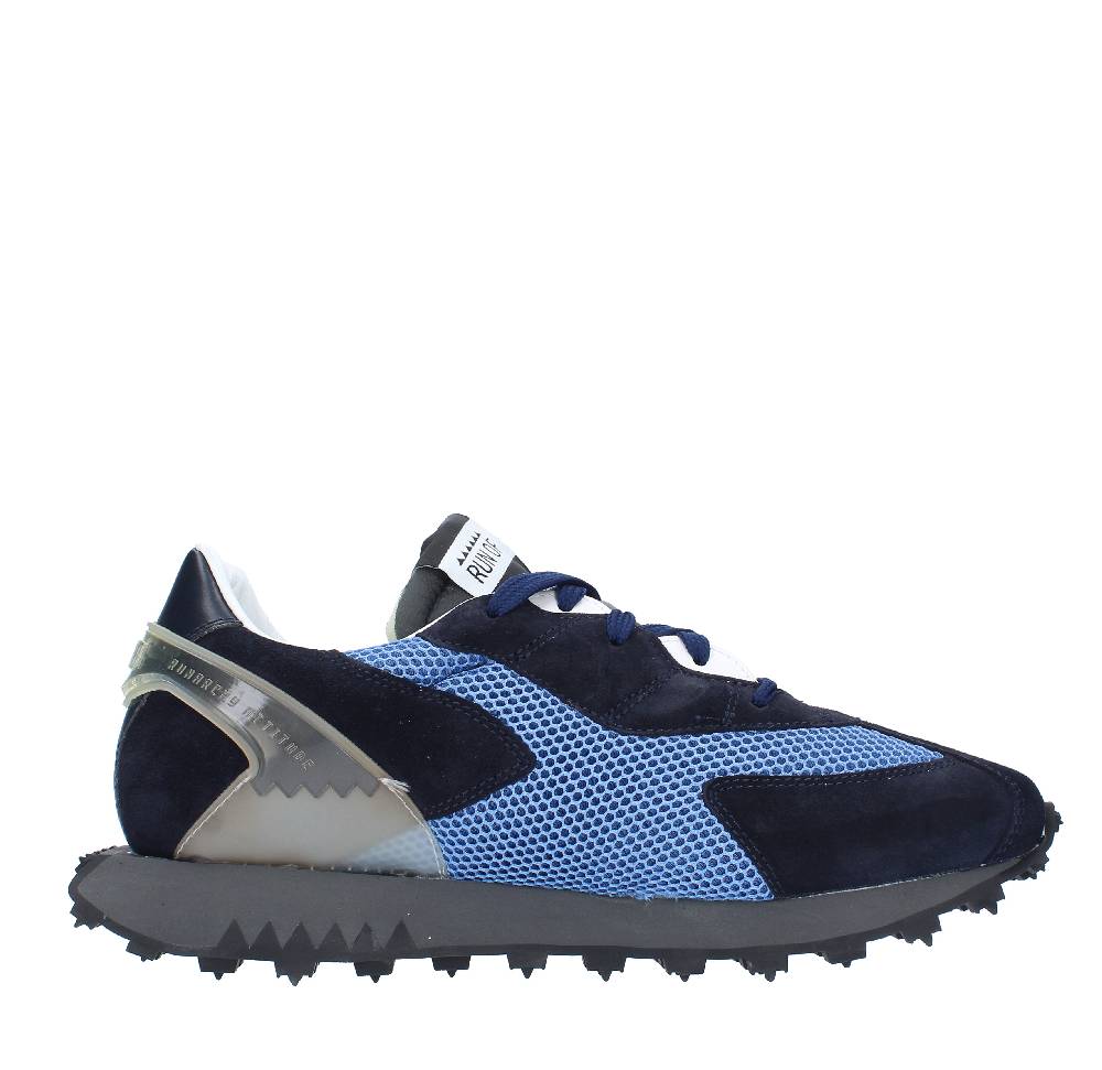 RUN OF Sneakers modello 40039M RUN OF in camoscio e tessuto Nuovo
