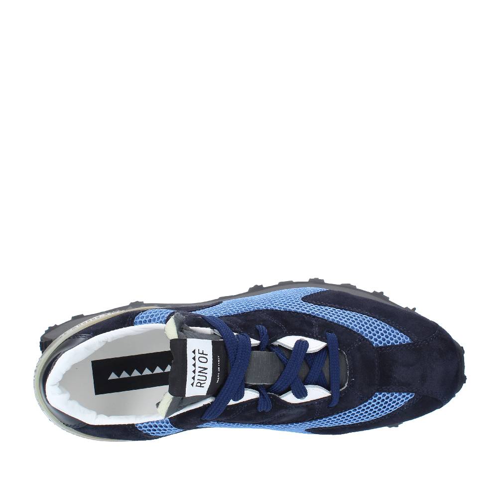 RUN OF Sneakers modello 40039M RUN OF in camoscio e tessuto Nuovo