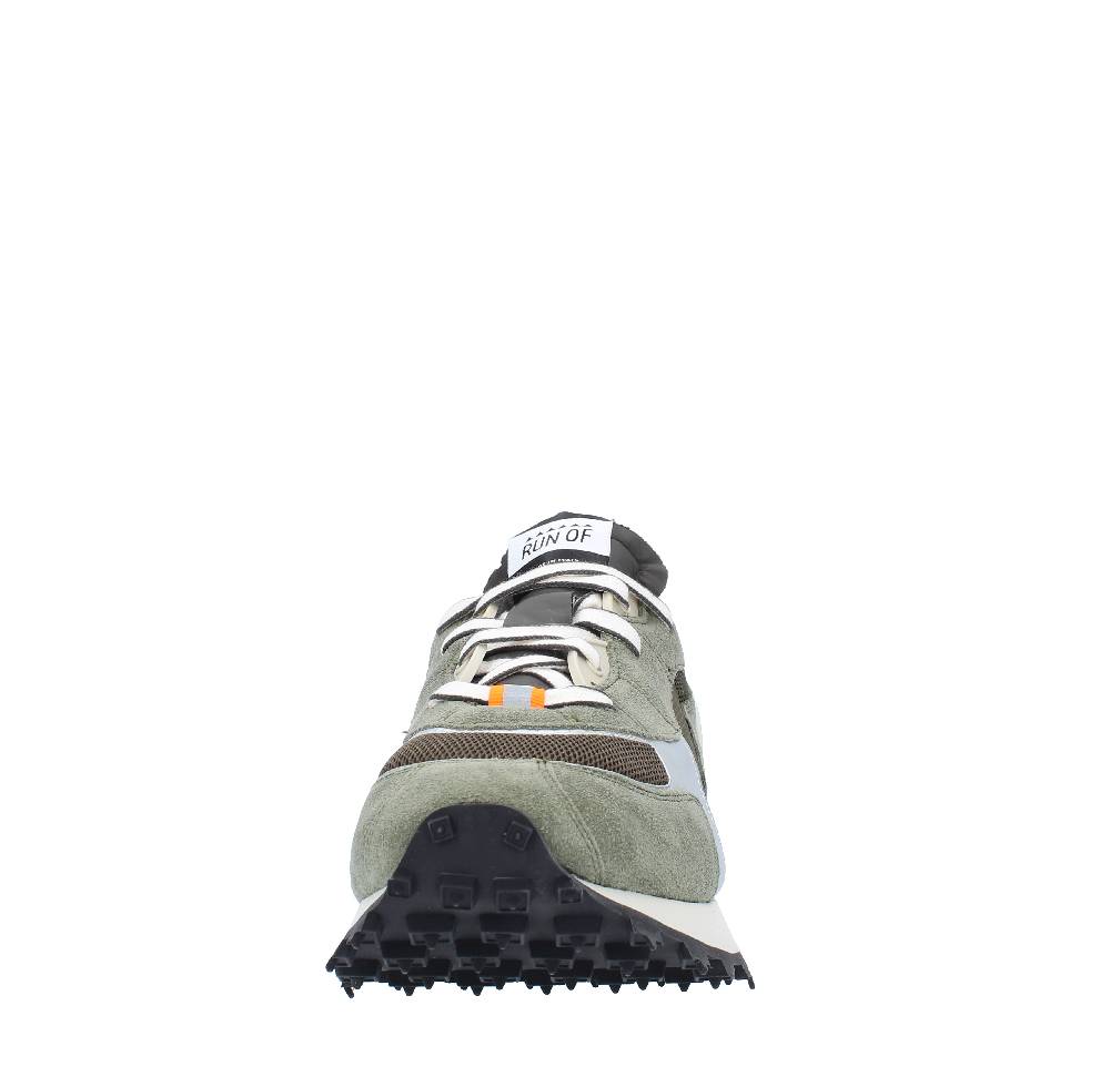 RUN OF Sneakers modello BUND RUN OF in camoscio e tessuto Qualità