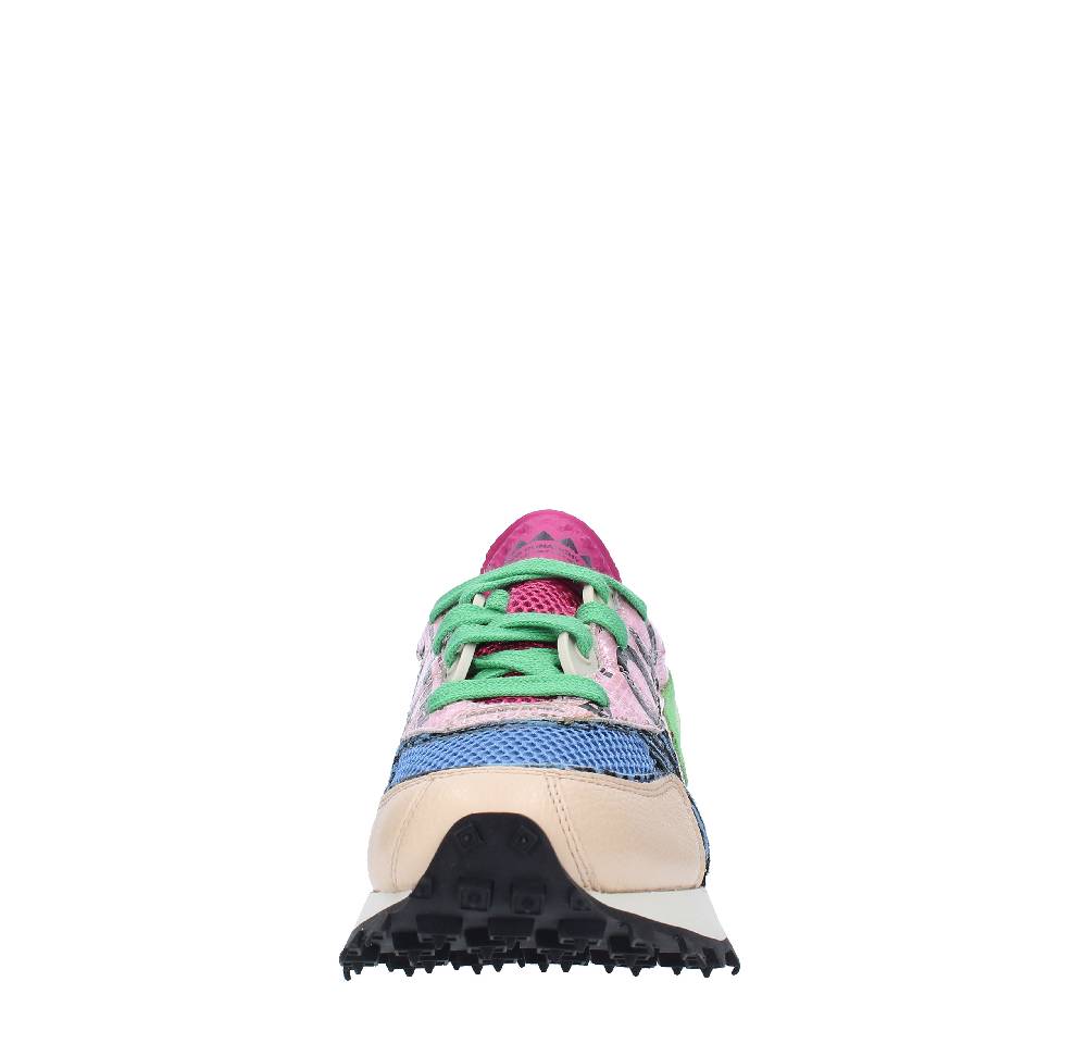 RUN OF Sneakers modello RO-1 HAMBURG RUN OF in pelle camoscio e tessuto Spedizione Gratuita