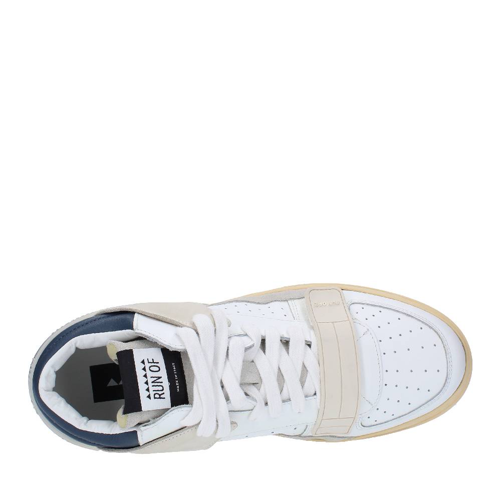 RUN OF Sneakers modello MID COMBI RUN OF in pelle camoscio e tessuto Soddisfazione Garantita