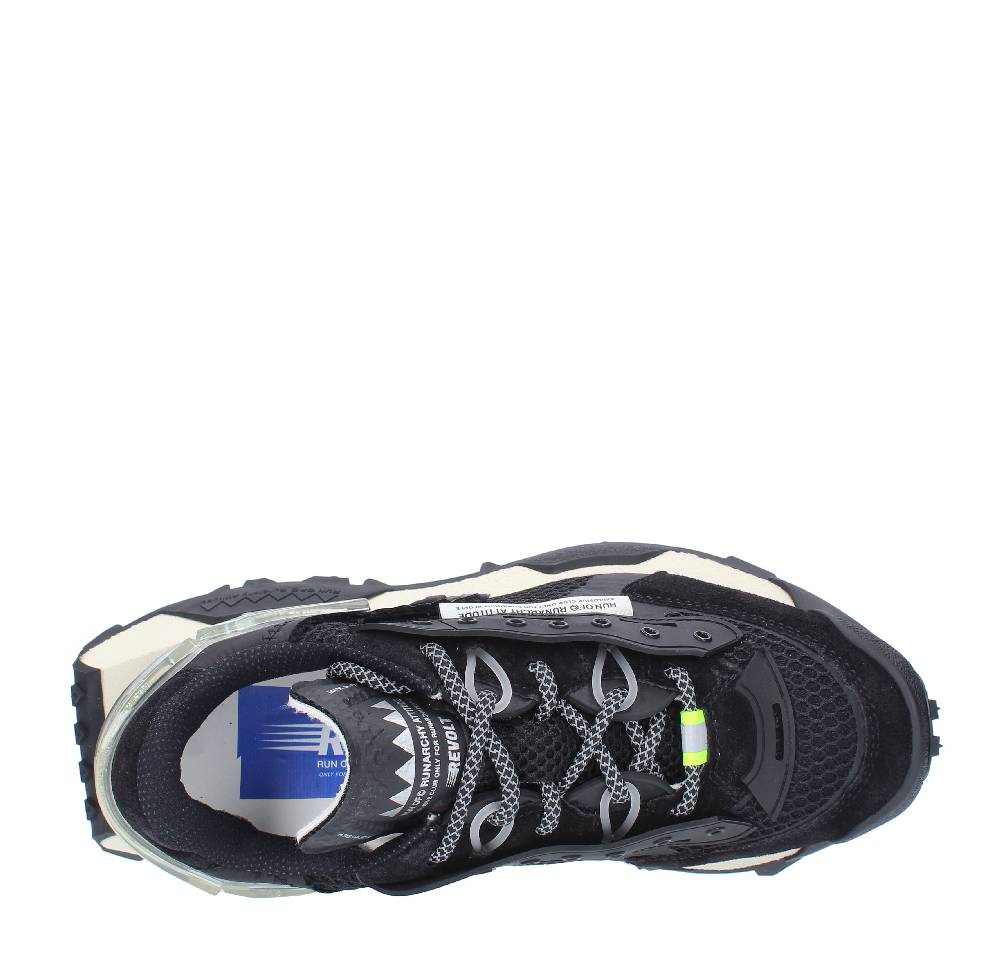 RUN OF Sneakers modello REVOLT RUN OF in camoscio e tessuto Offerta temporanea