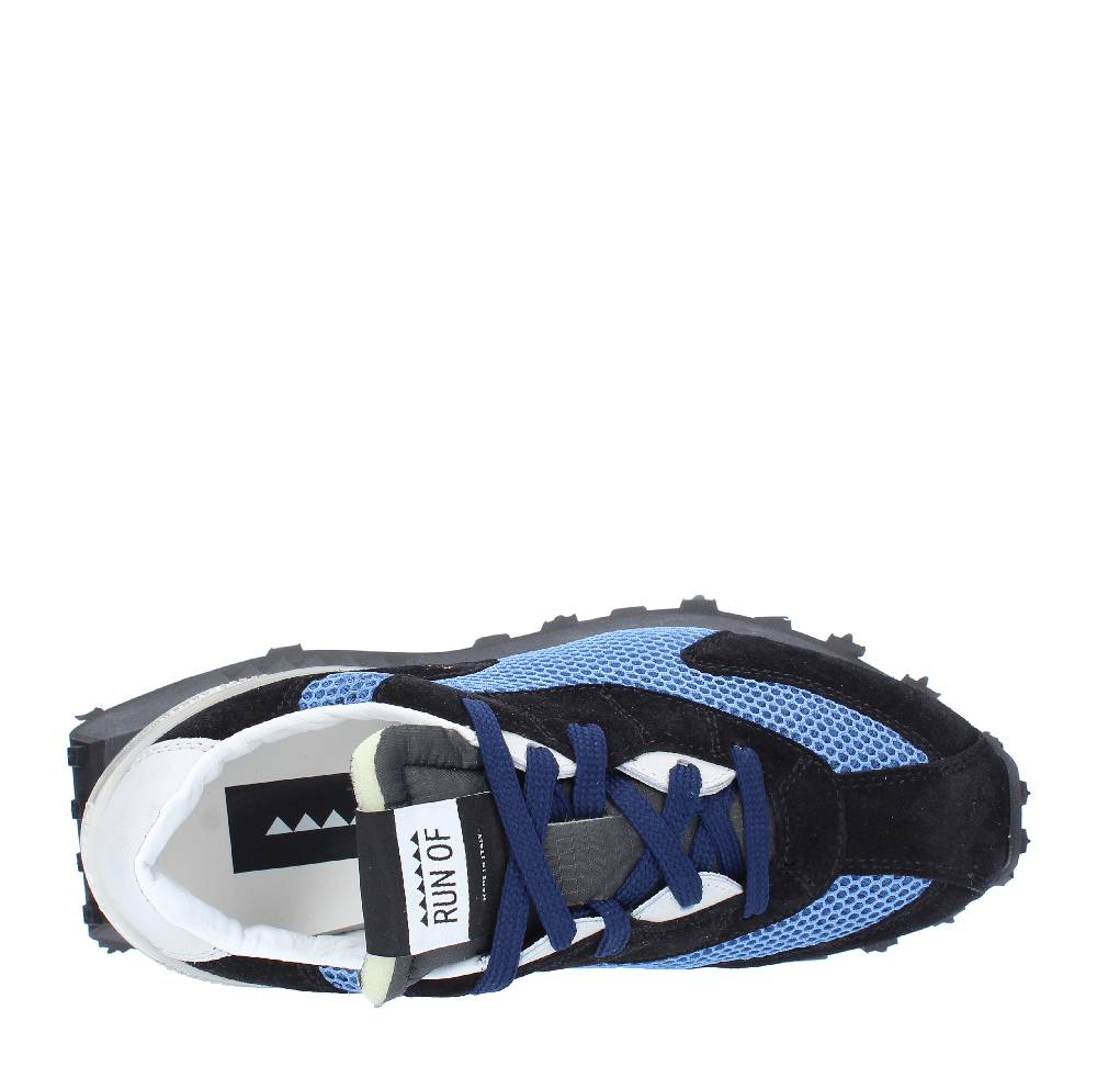 RUN OF Sneakers modello 9378 RUN OF in camoscio e tessuto Acquista Ora