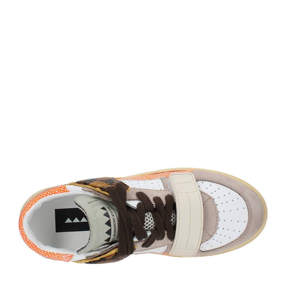 RUN OF Sneakers modello KLAUS W RUN OF in Pelle camoscio e tessuto Prezzo Ridotto