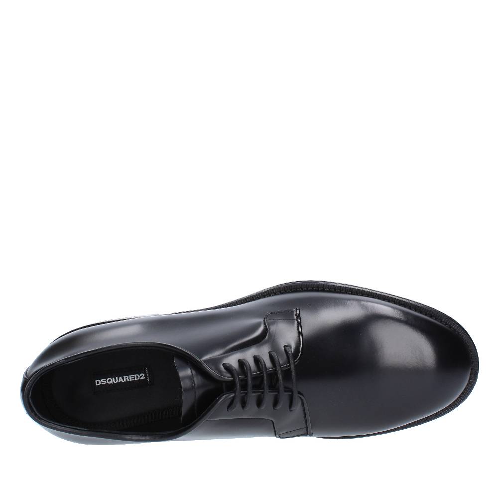 DSQUARED2 Stringate in pelle spazzolata Prezzo basso