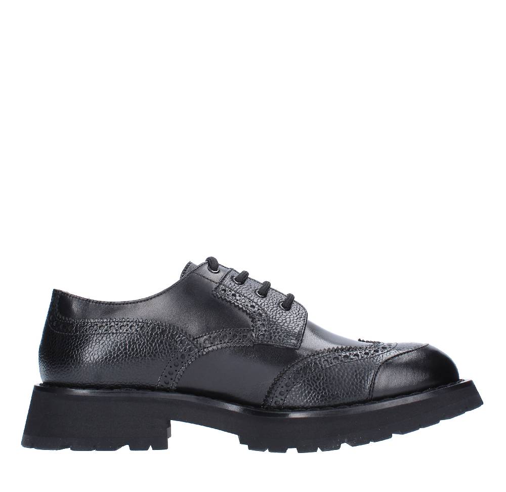 ALEXANDER MCQUEEN Stringate in pelle Fino al 50% di sconto