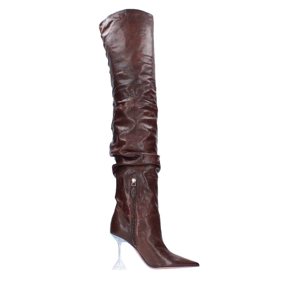 AMINA MUADDI Cuissard Oliviaglass in pelle Fino al 65% di sconto