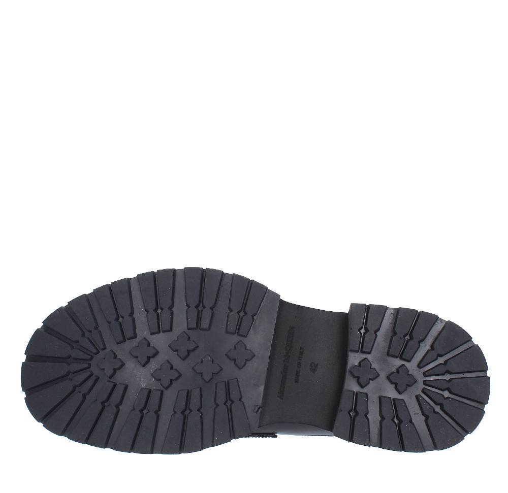 ALEXANDER MCQUEEN Stivaletti stile mocassino in pelle Only for today