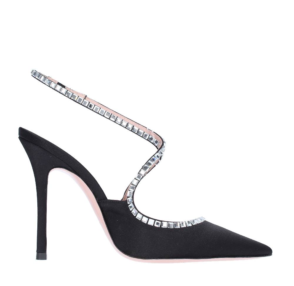 GEDEBE Décolleté slingback GEDEBE modello VIOLA in raso e strass Sostegno trimestrale