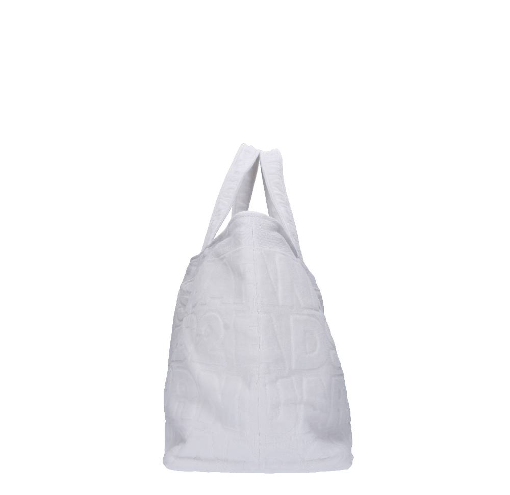 DSQUARED2 Borsa da mare in tessuto Discount Store per i nuovi prodotti