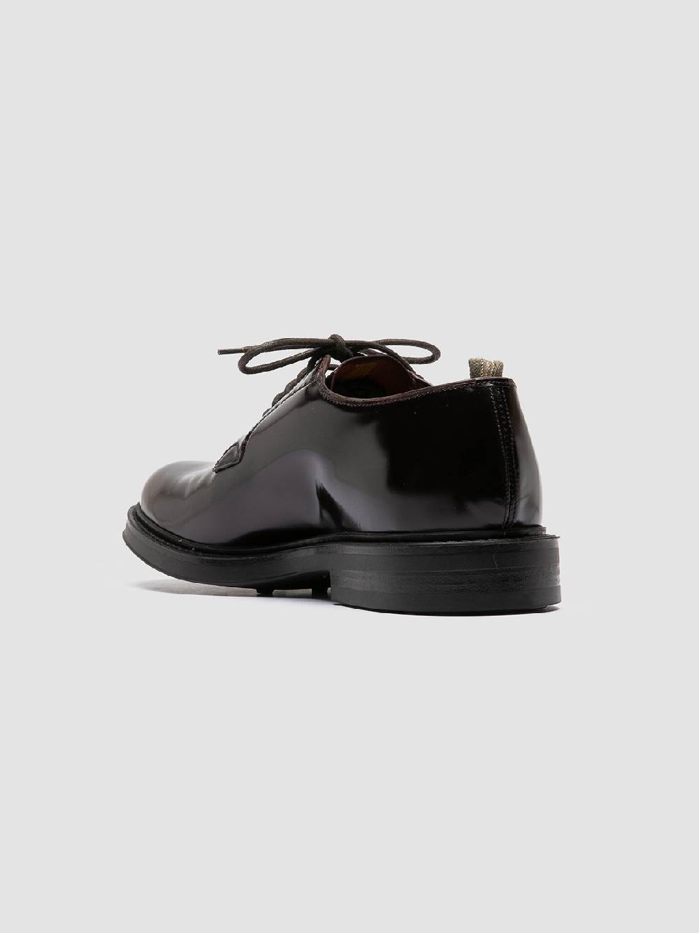 Officine Creative UNIFORM 003 Derby in Pelle Bordeaux Enormi risparmi