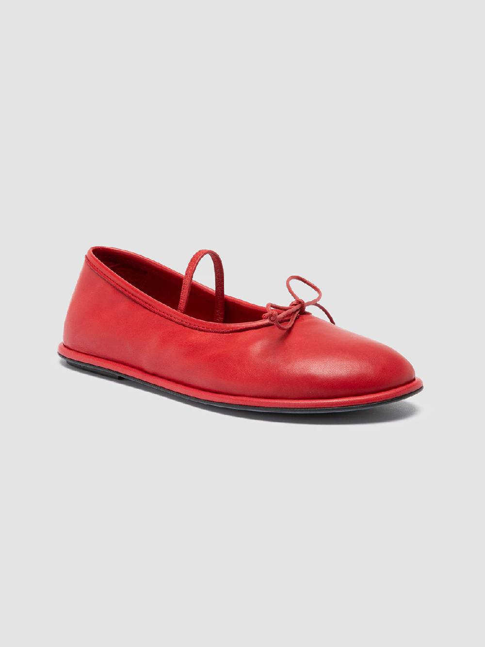 Officine Creative FONTAYNE 001 Ballerine in Pelle Rossa Italia