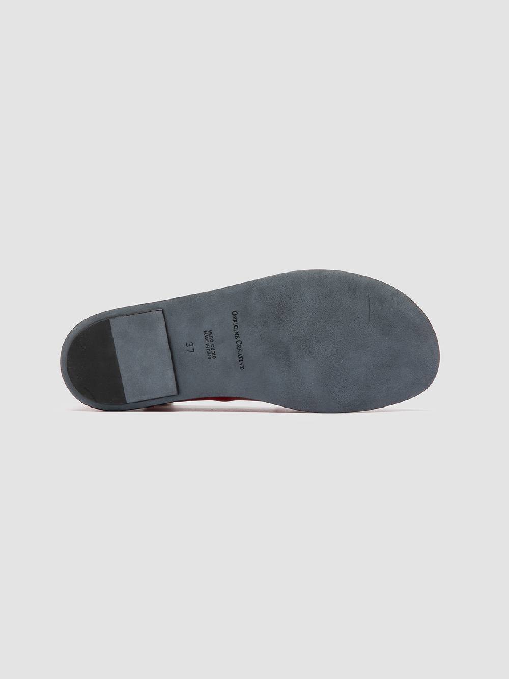Officine Creative FONTAYNE 001 Ballerine in Pelle Rossa Italia