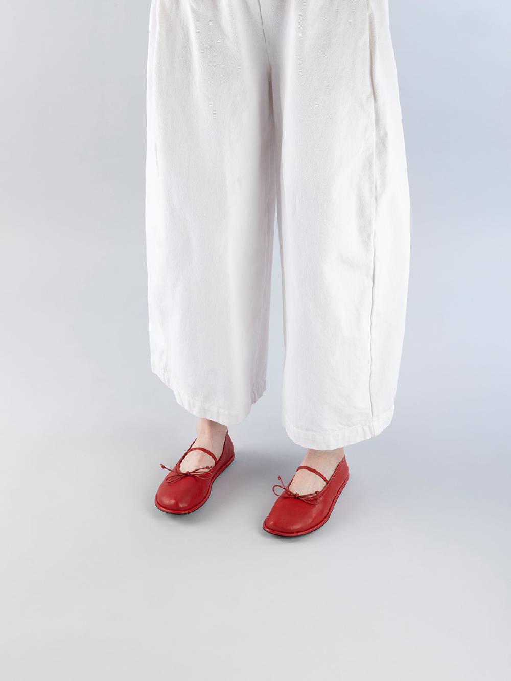 Officine Creative FONTAYNE 001 Ballerine in Pelle Rossa Italia