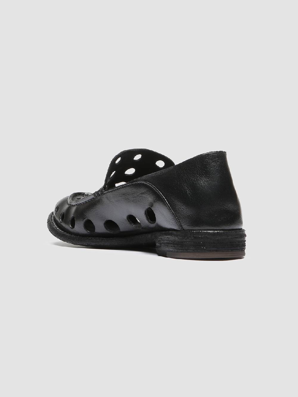 Officine Creative LEXIKON 542 Mocassini in Pelle Nera Promozione Limitata