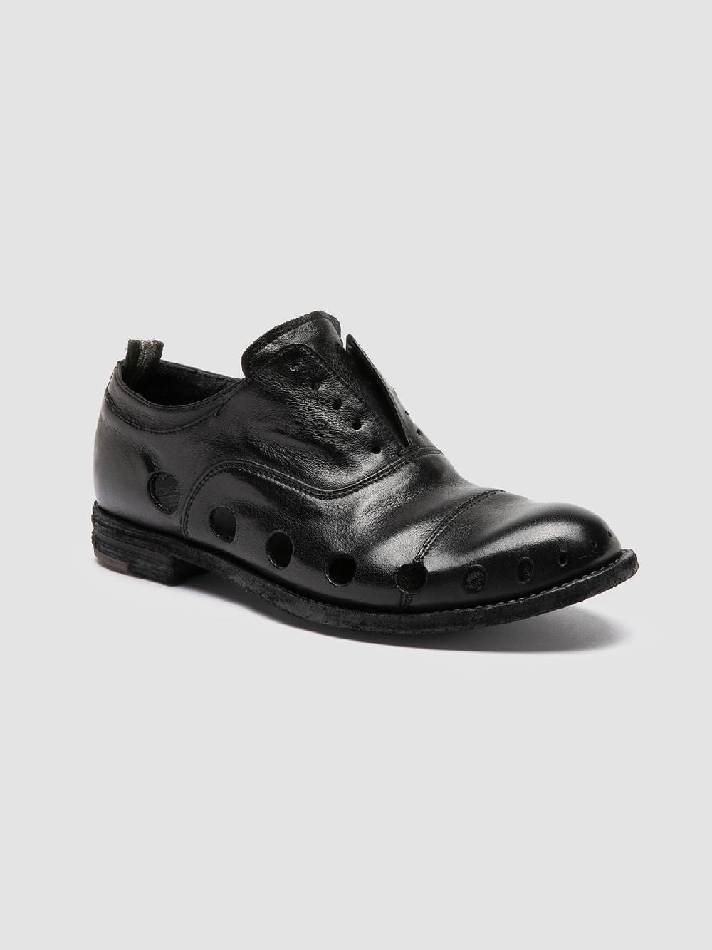 Officine Creative LEXIKON 546 Scarpe Oxford in Pelle Nera Fino Al -60%