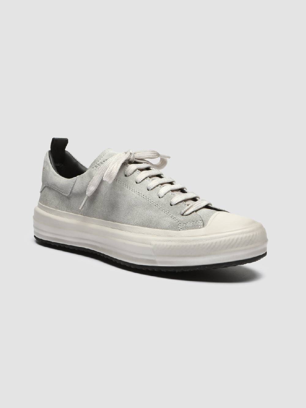 Officine Creative MES 105 Sneakers in Pelle Scamosciata Grigia Shopping Online