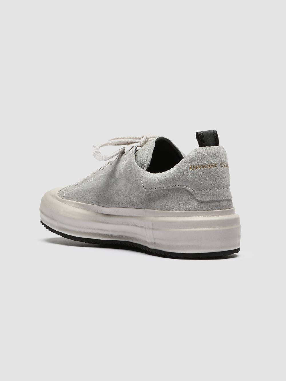 Officine Creative MES 105 Sneakers in Pelle Scamosciata Grigia Shopping Online
