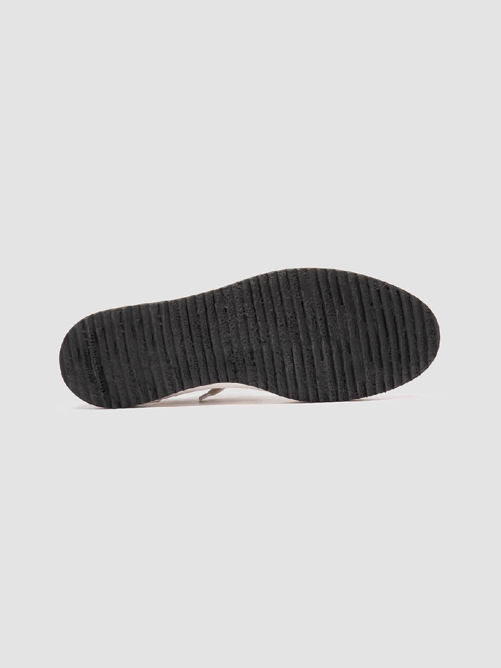 Officine Creative MES DD 101 Sneaker Basse in Pelle Grigia Prezzo Ridotto