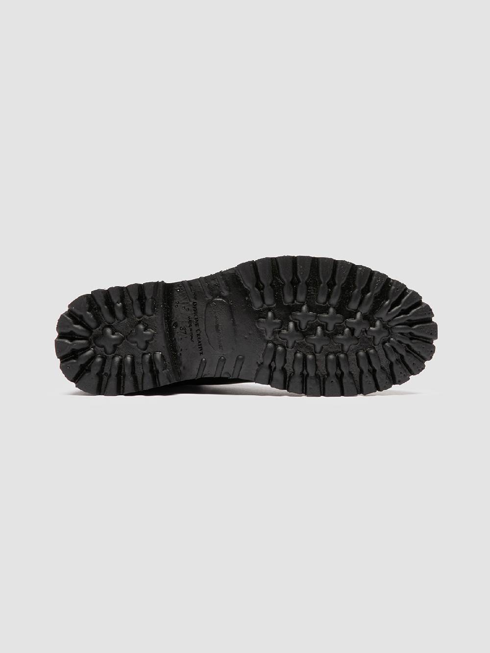 Officine Creative LORAINE 004 Stivaletti Chelsea in Pelle Nera Outlet