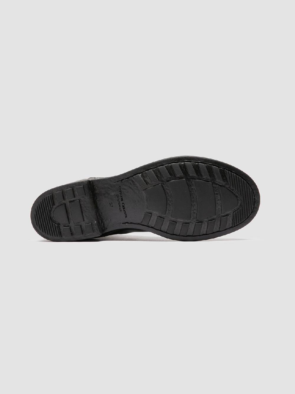 Officine Creative SERGEANT 102 Stivaletti Chelsea in Pelle Nera Vendite Flash