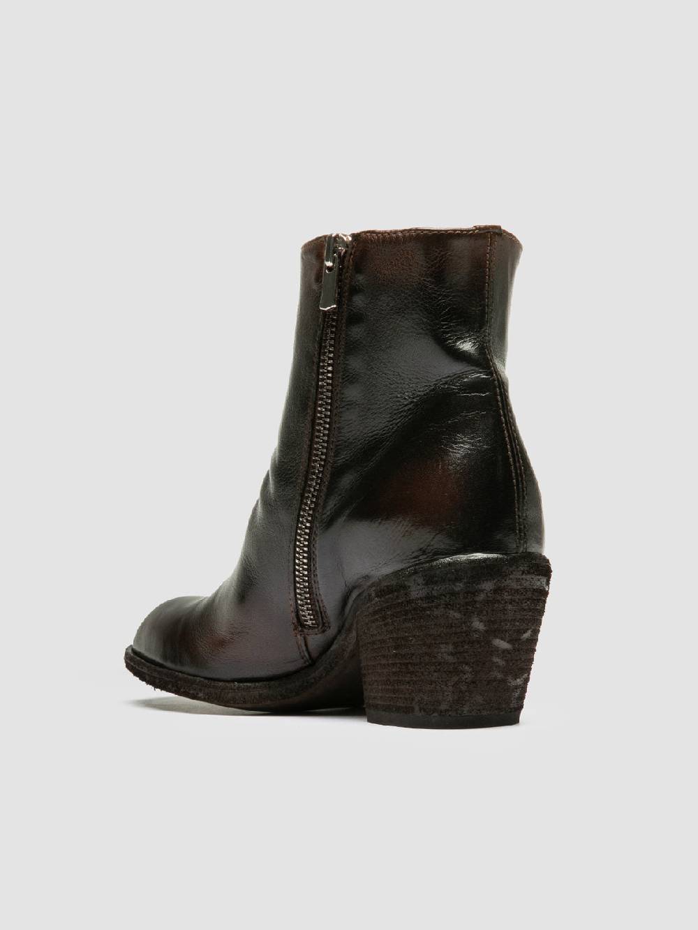 Officine Creative SYDNE 008 Brown Leather Boots 2025