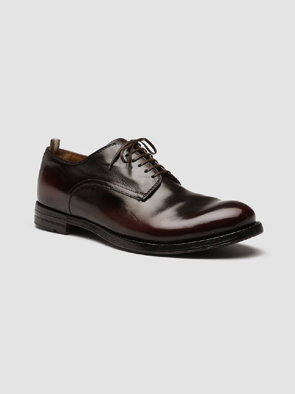 Officine Creative ANATOMIA 012 Derby in Pelle Bordeaux Pezzi Unici