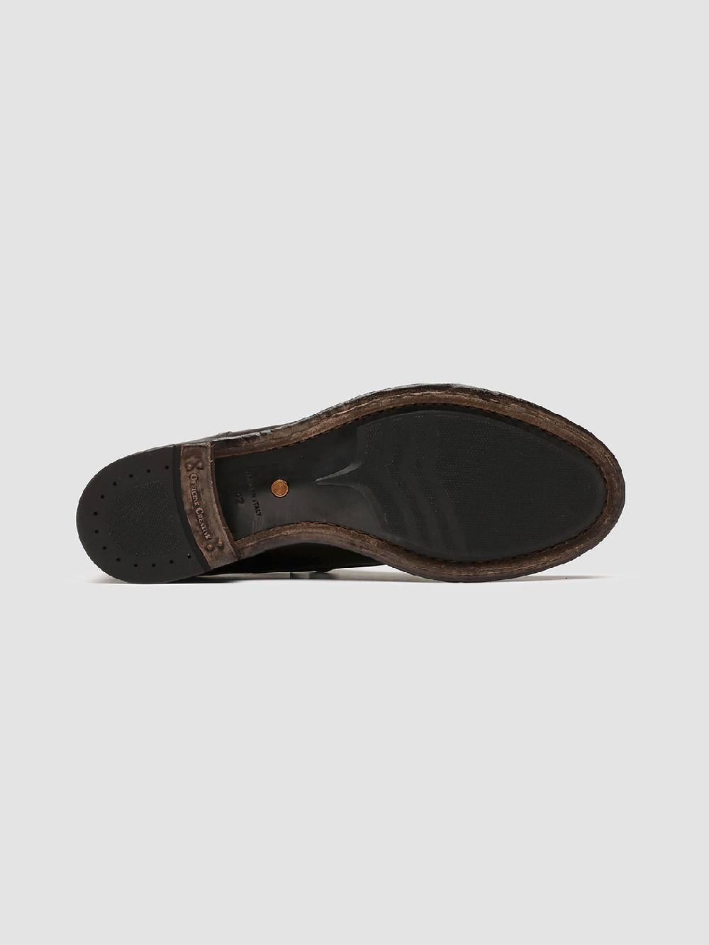 Officine Creative ANATOMIA 012 Derby in Pelle Bordeaux Pezzi Unici