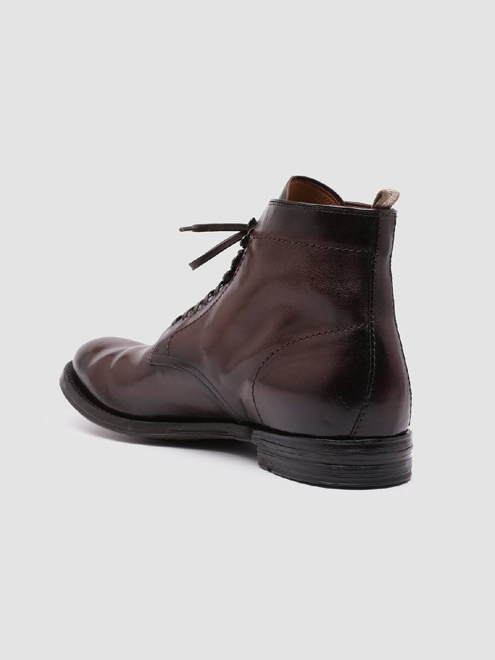 Officine Creative ANATOMIA 013 Stivaletti in Pelle Marrone Negozi Online
