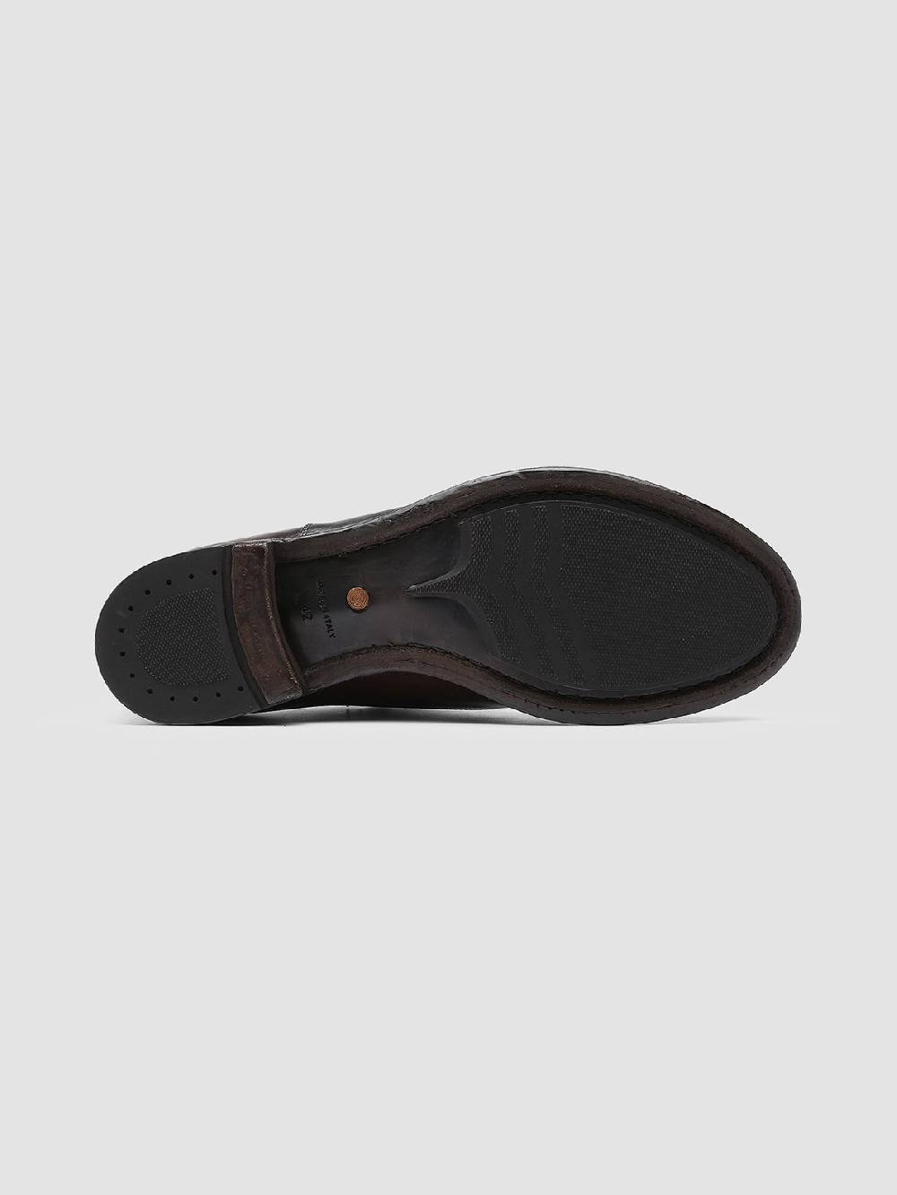 Officine Creative ANATOMIA 015 Oxford in Pelle Marrone Consegna Veloce