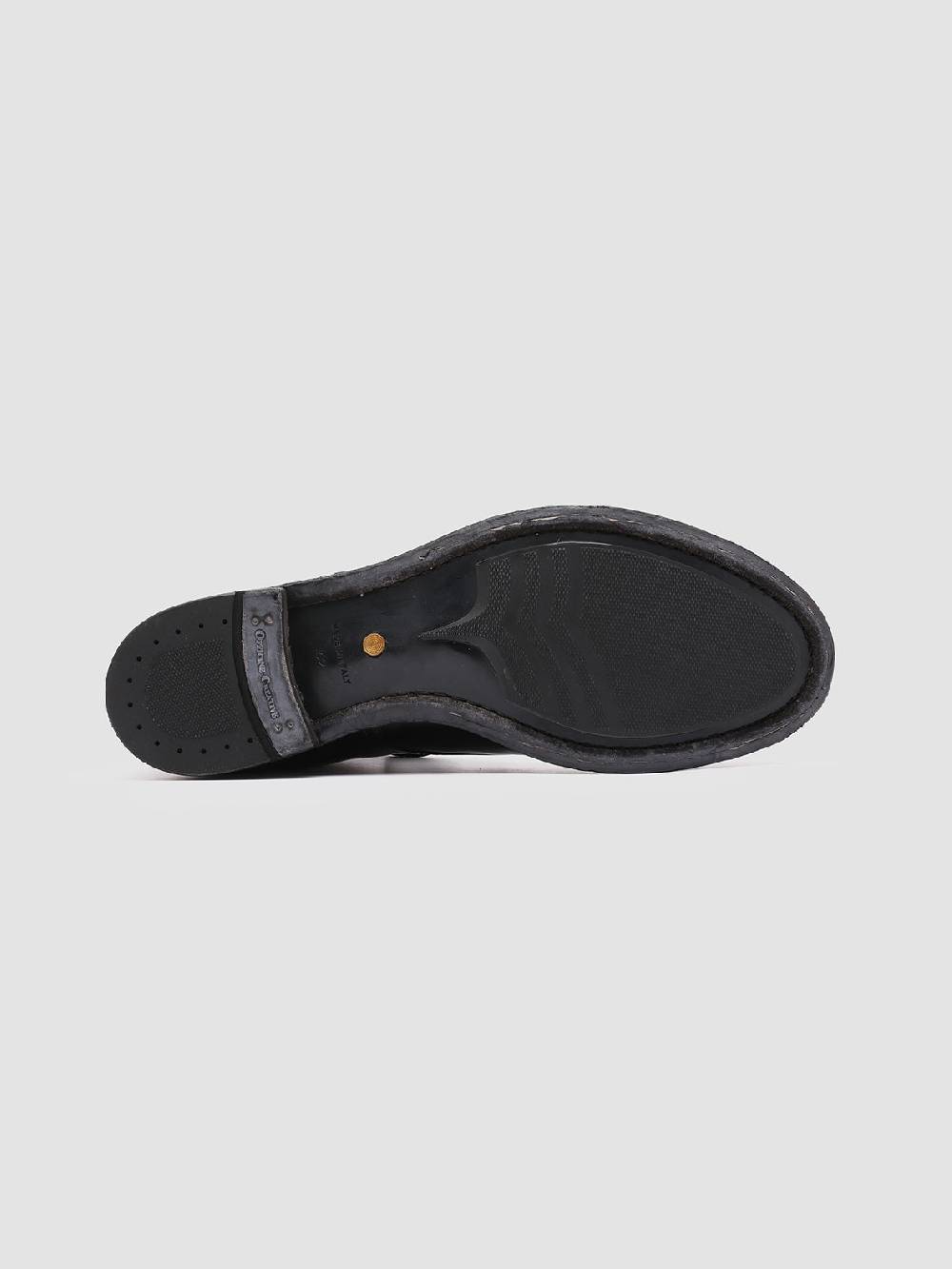 Officine Creative ANATOMIA 016 Stivaletti in Pelle Nera Promozione Limitata
