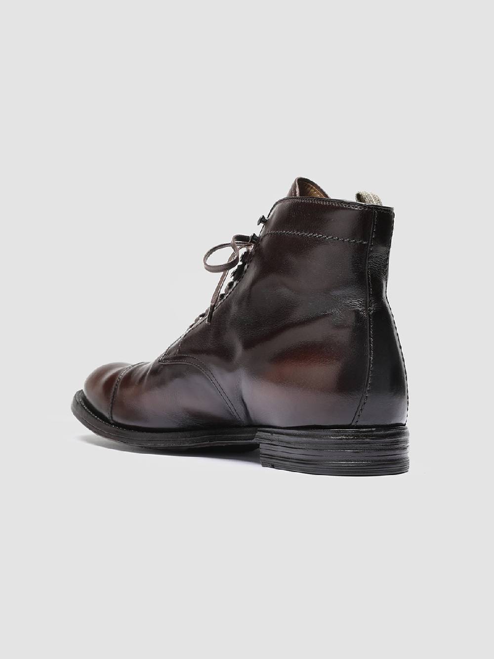 Officine Creative ANATOMIA 016 Stivaletti in Pelle Marrone Shopping Online