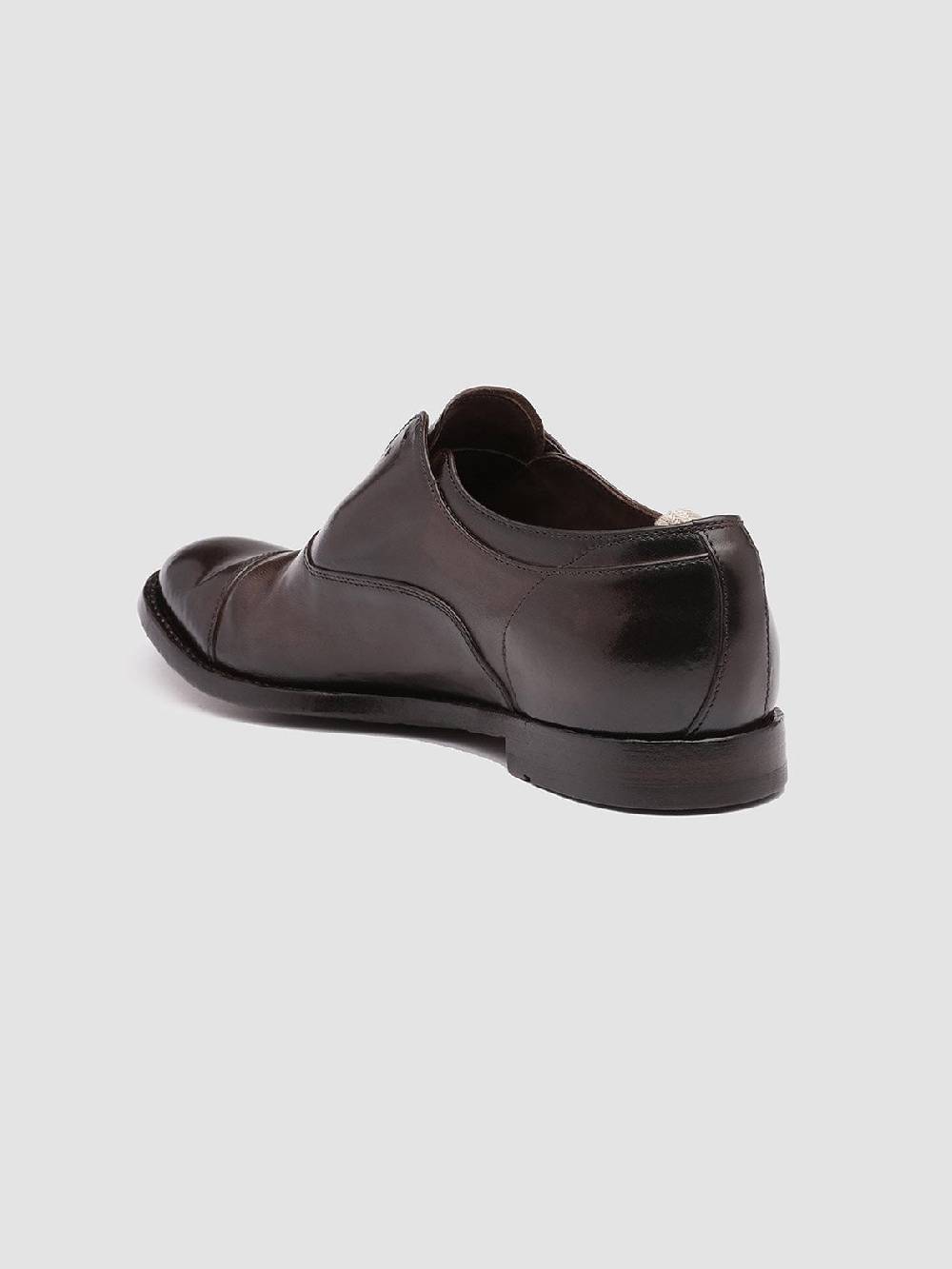 Officine Creative ANATOMIA 08 Oxford in Pelle Marrone Prezzo Ridotto