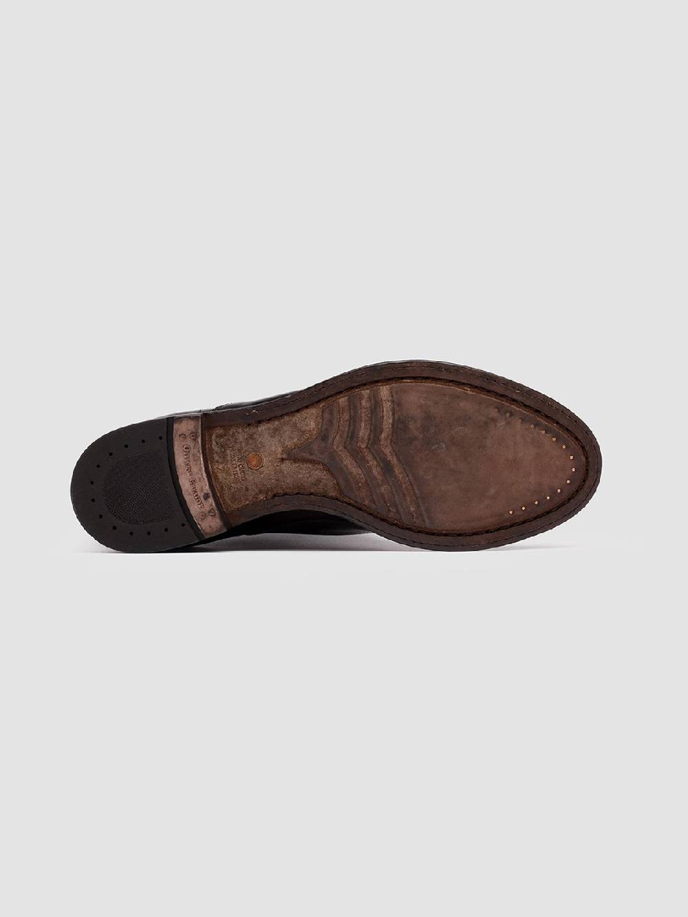 Officine Creative ANATOMIA 08 Oxford in Pelle Marrone Prezzo Ridotto