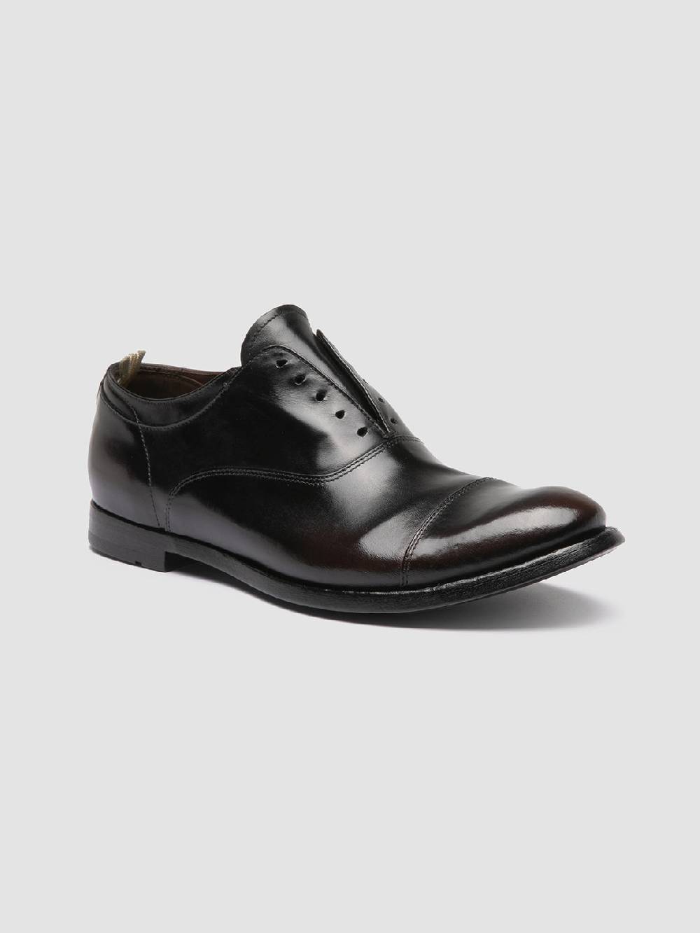 Officine Creative ANATOMIA 08 Oxford in Pelle Marrone Sottocosto