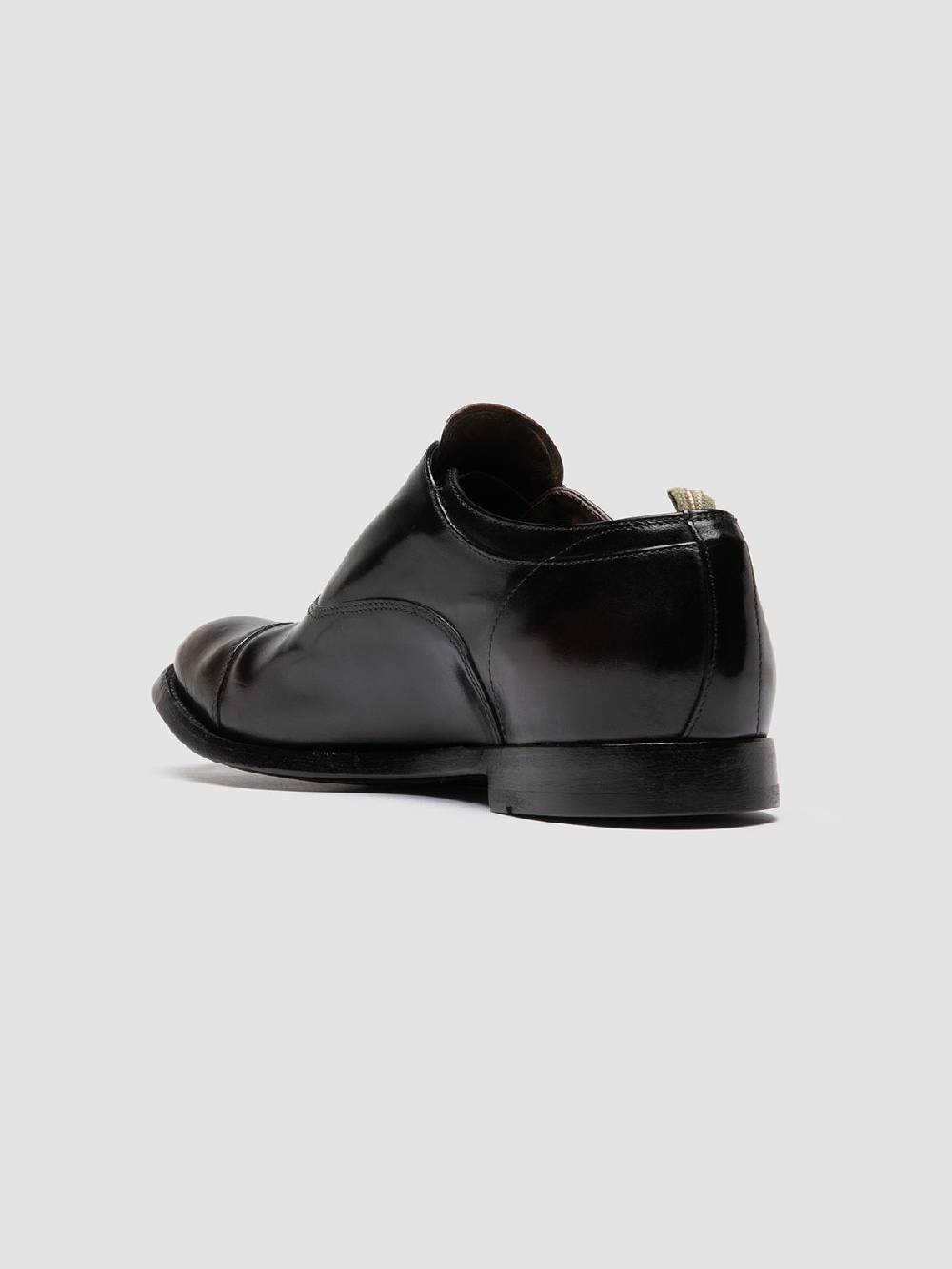 Officine Creative ANATOMIA 08 Oxford in Pelle Marrone Sottocosto