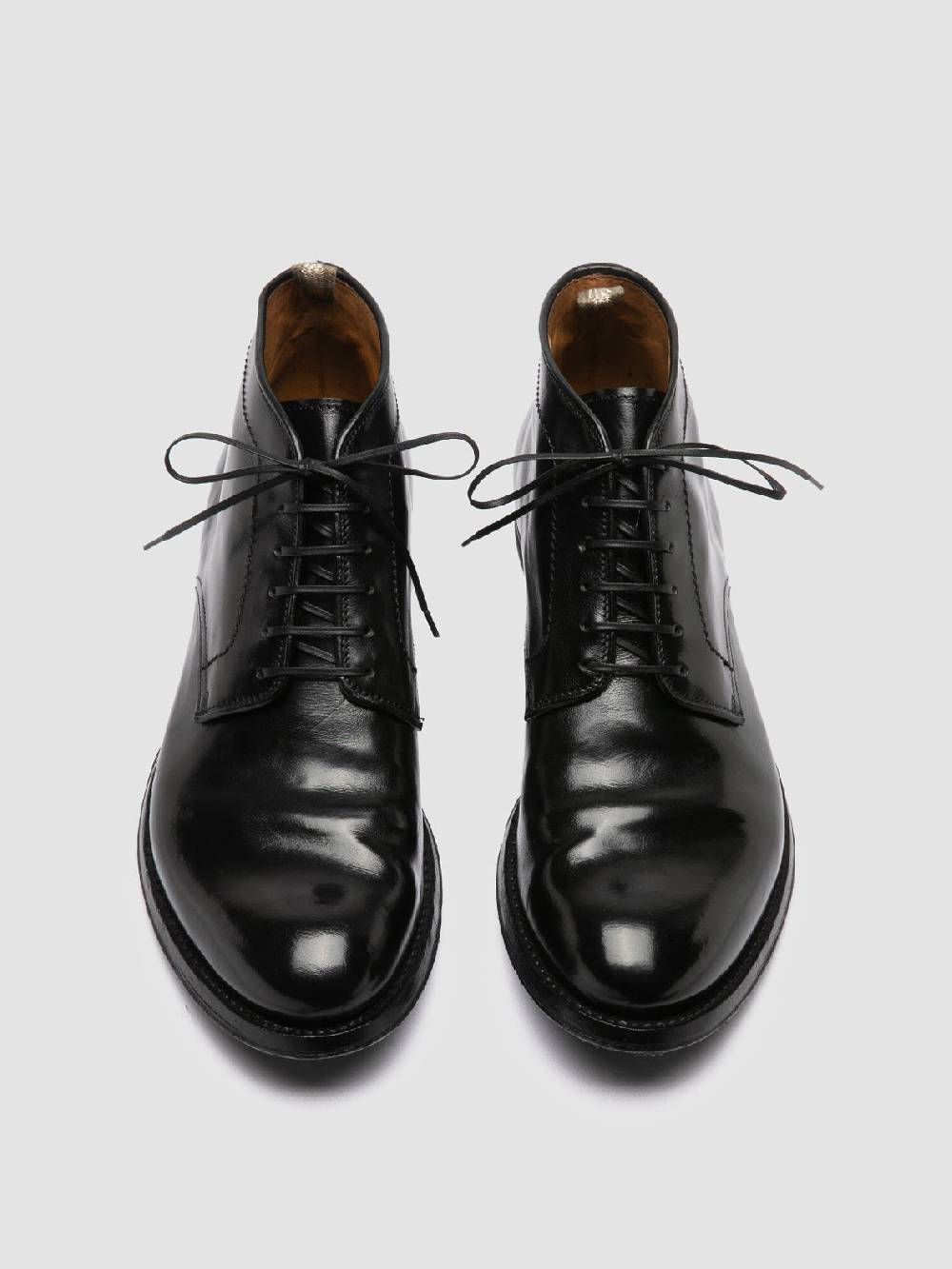 Officine Creative ANATOMIA 88 Stivali Chukka in Pelle Nera Economico