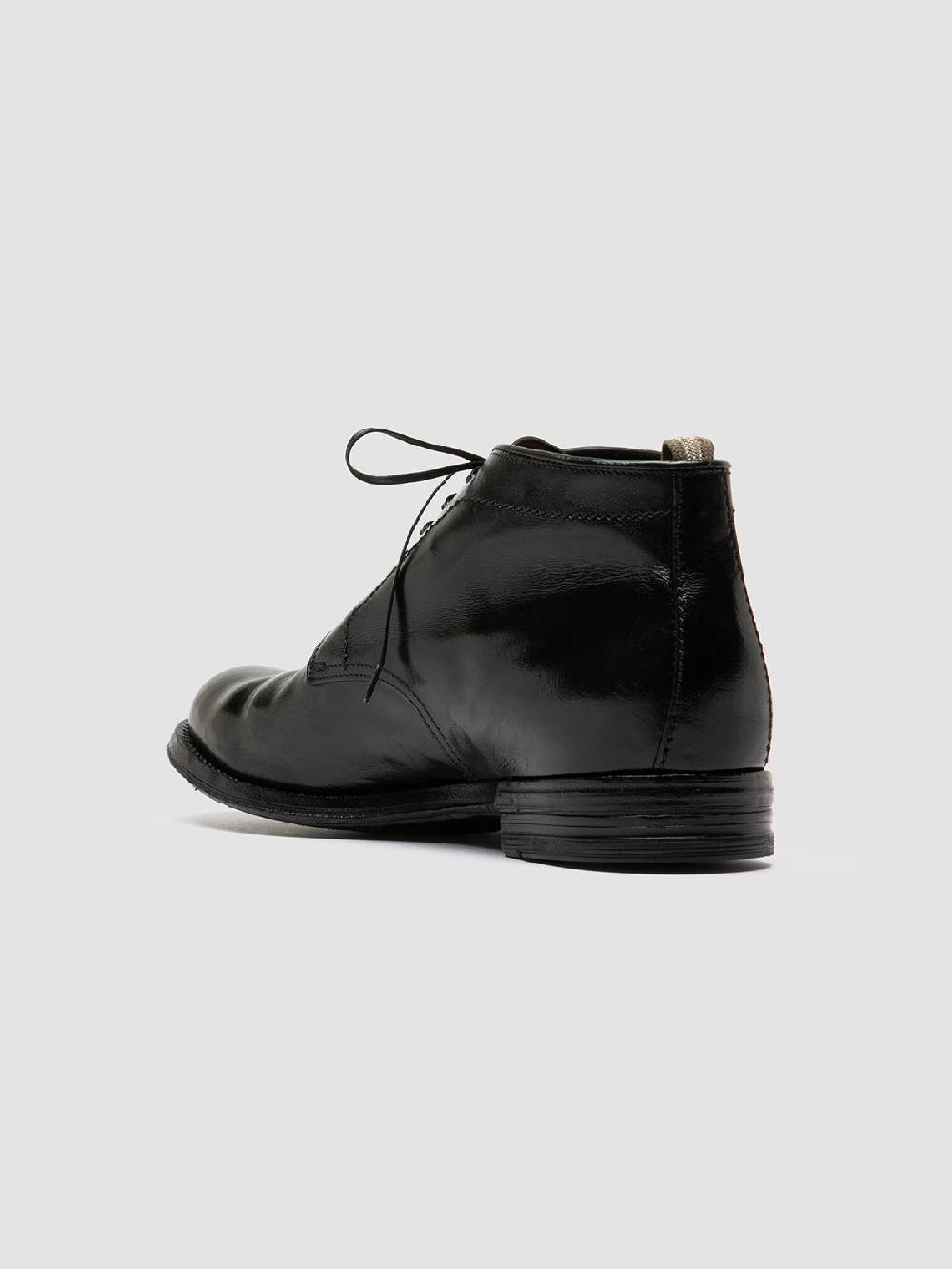 Officine Creative ANATOMIA 88 Stivali Chukka in Pelle Nera Economico