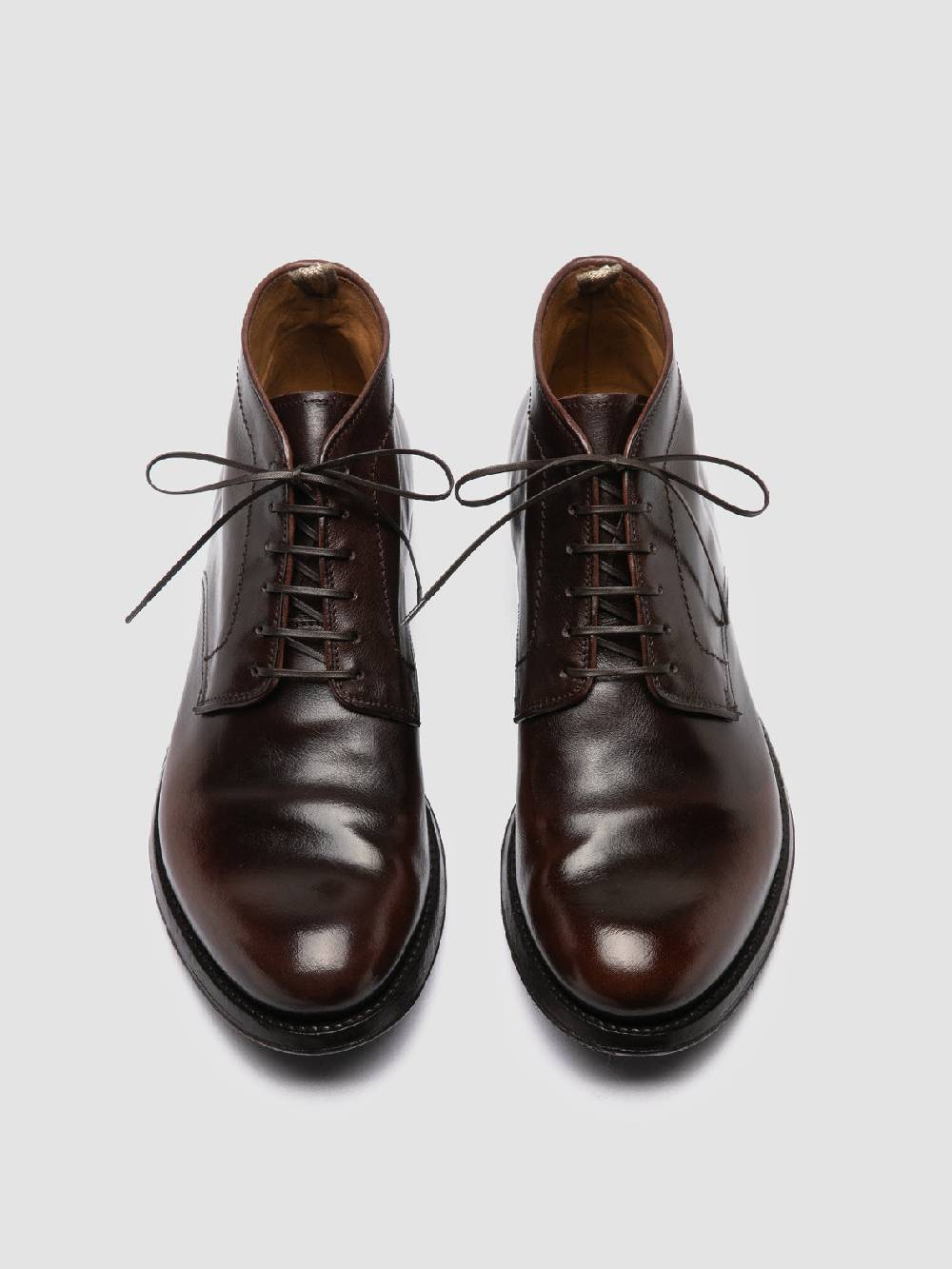 Officine Creative ANATOMIA 88 Stivali Chukka in Pelle Marrone Online