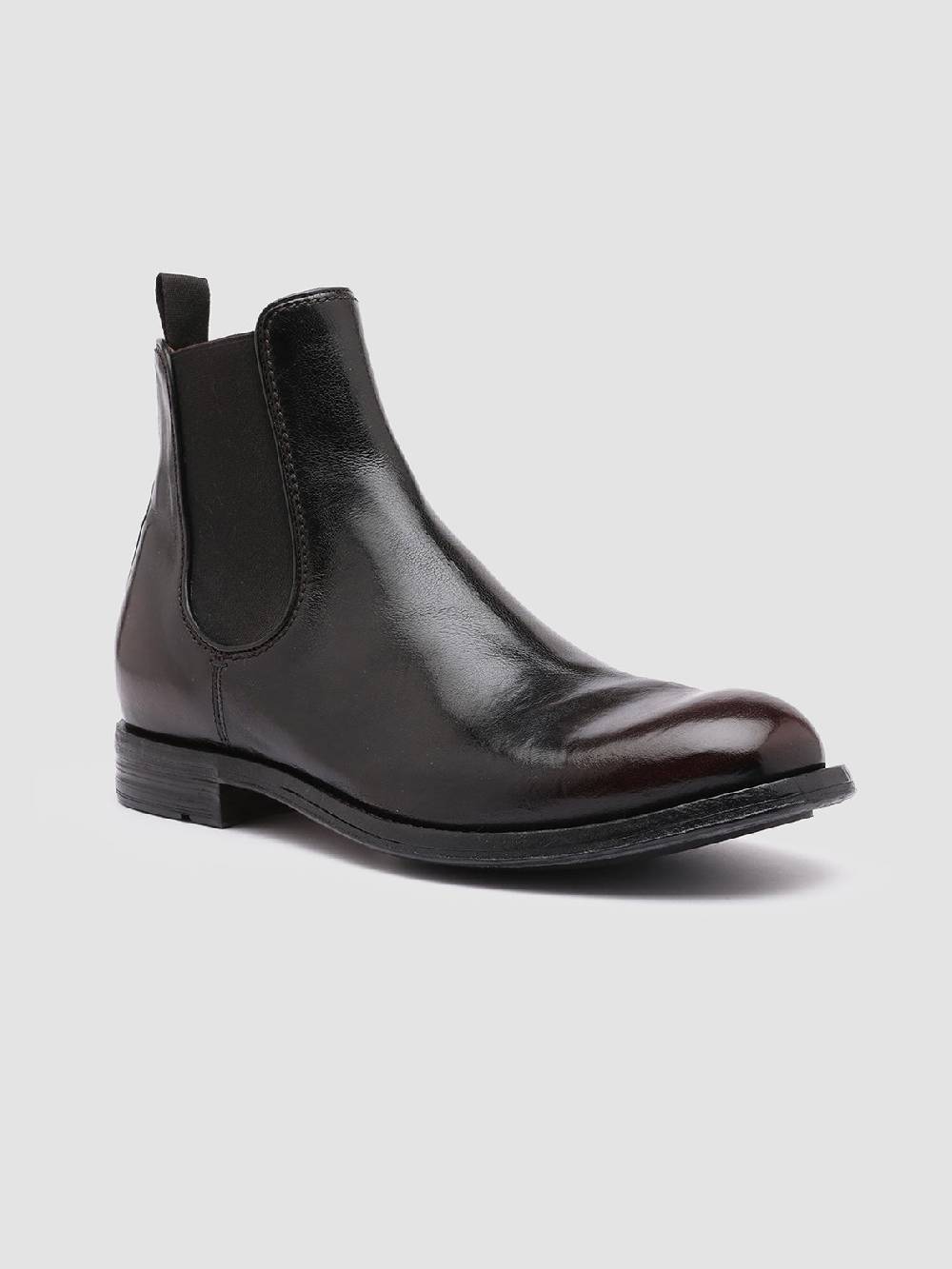 Officine Creative BALANCE 008 Stivaletti Chelsea in Pelle Nera In Vendita