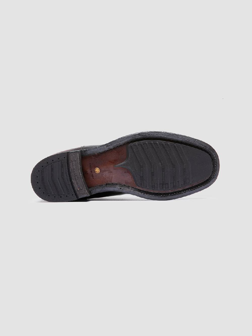 Officine Creative BALANCE 008 Brown Leather Chelsea Boots Offerte