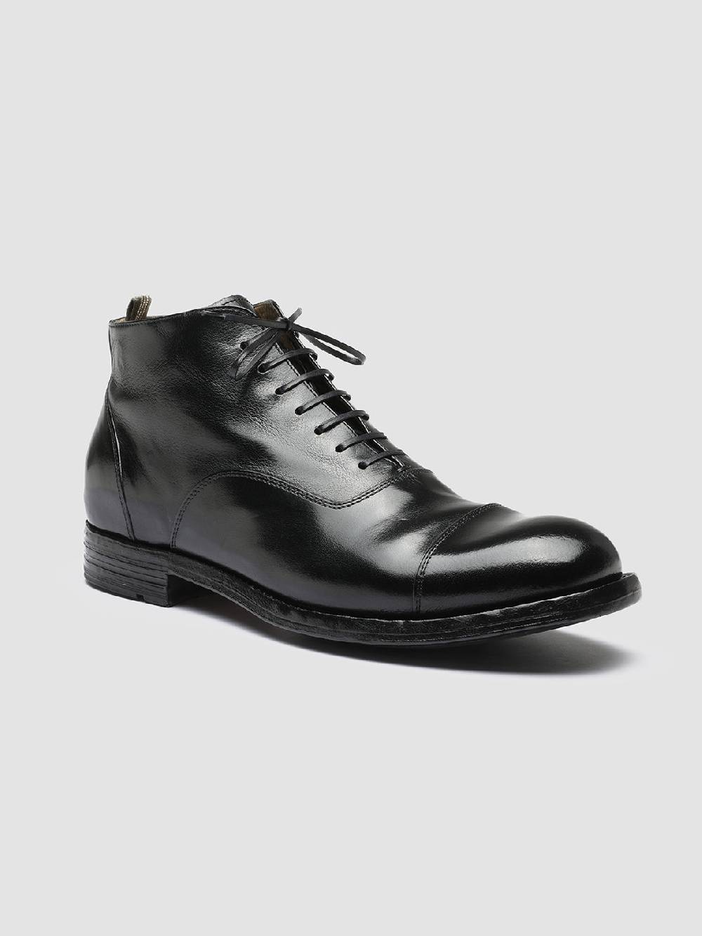 Officine Creative BALANCE 009 Stivaletti in Pelle Nera Hotsell