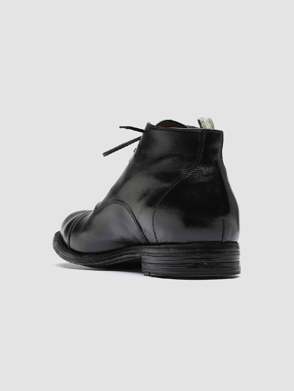 Officine Creative BALANCE 009 Stivaletti in Pelle Nera Hotsell